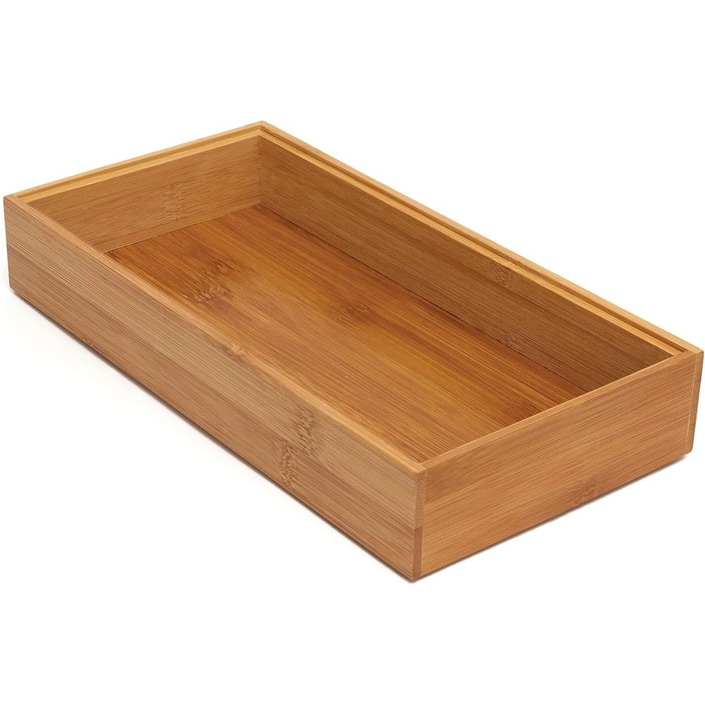 Drawer Organizer Bamboo - 6 x 12 Bamboo Stacking Drawer