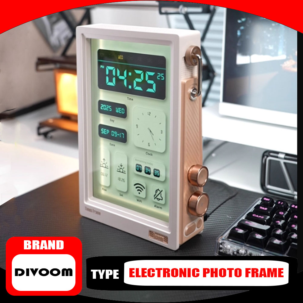Desk Setup Diy - Divoom Times Frame 10.1″ Smart Digital