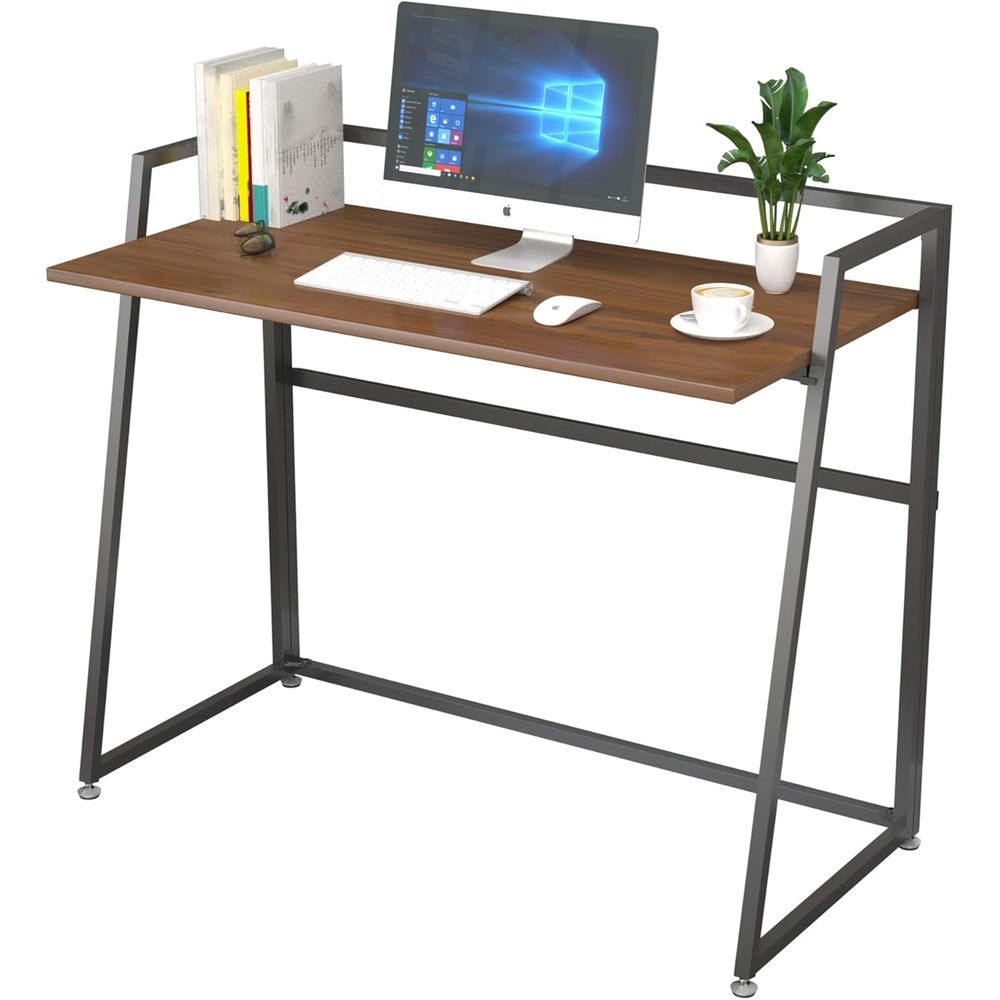 Desk Setup Needs - 41 Space-Saving Cherry Wood Laptop Desk