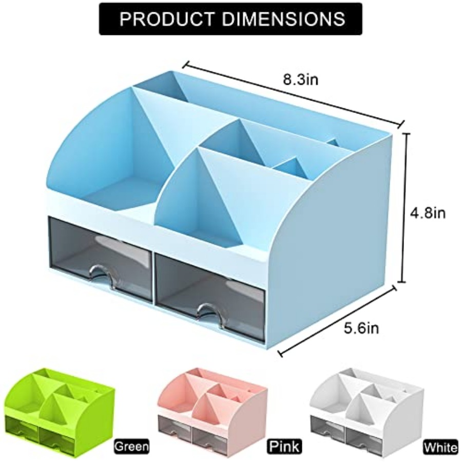 Desk Organizer with 6 Compartm – Drawer Organizer Bamboo Bewertung und Preis