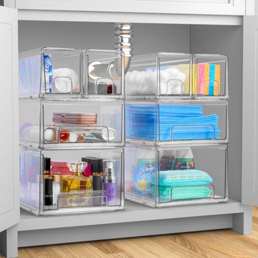 Clear Plastic Organizer Bins w – Drawer Organizer Bamboo Bewertung und Preis