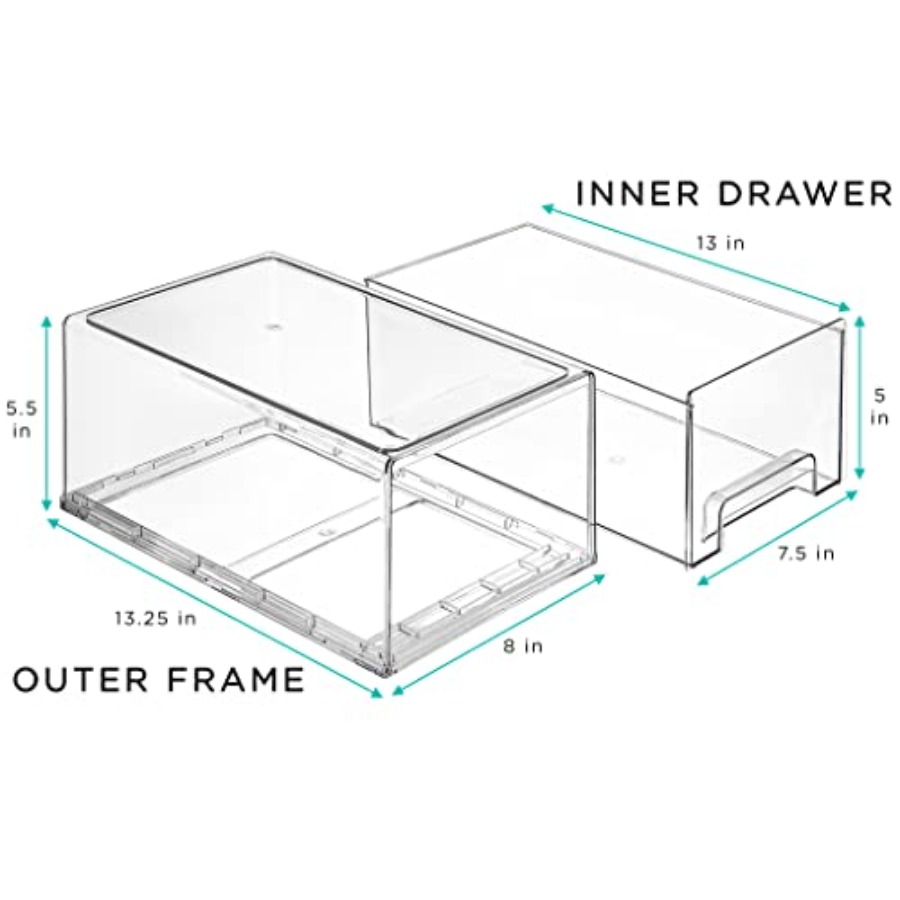 Clear Plastic Organizer Bins w – Drawer Organizer Bamboo Bewertung und Preis