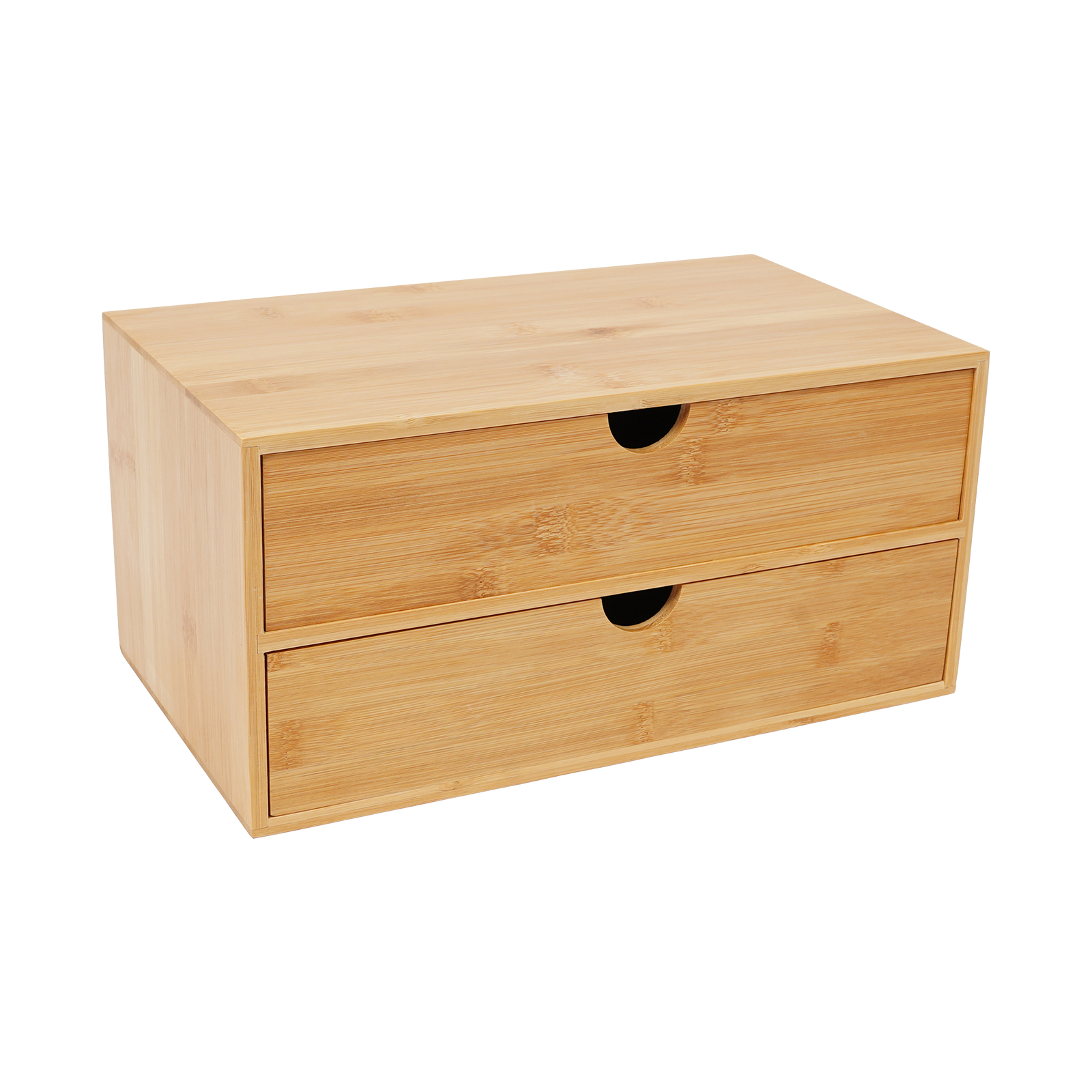 Desk Organizer, 2-Drawer Offic – Drawer Organizer Bamboo Bewertung und Preis