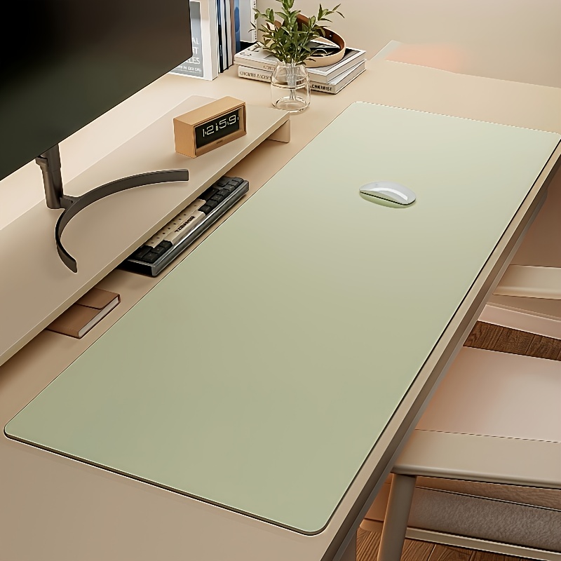 1pc Large Faux Leather Mouse P – Desk Setup Carpet Bewertung und Preis