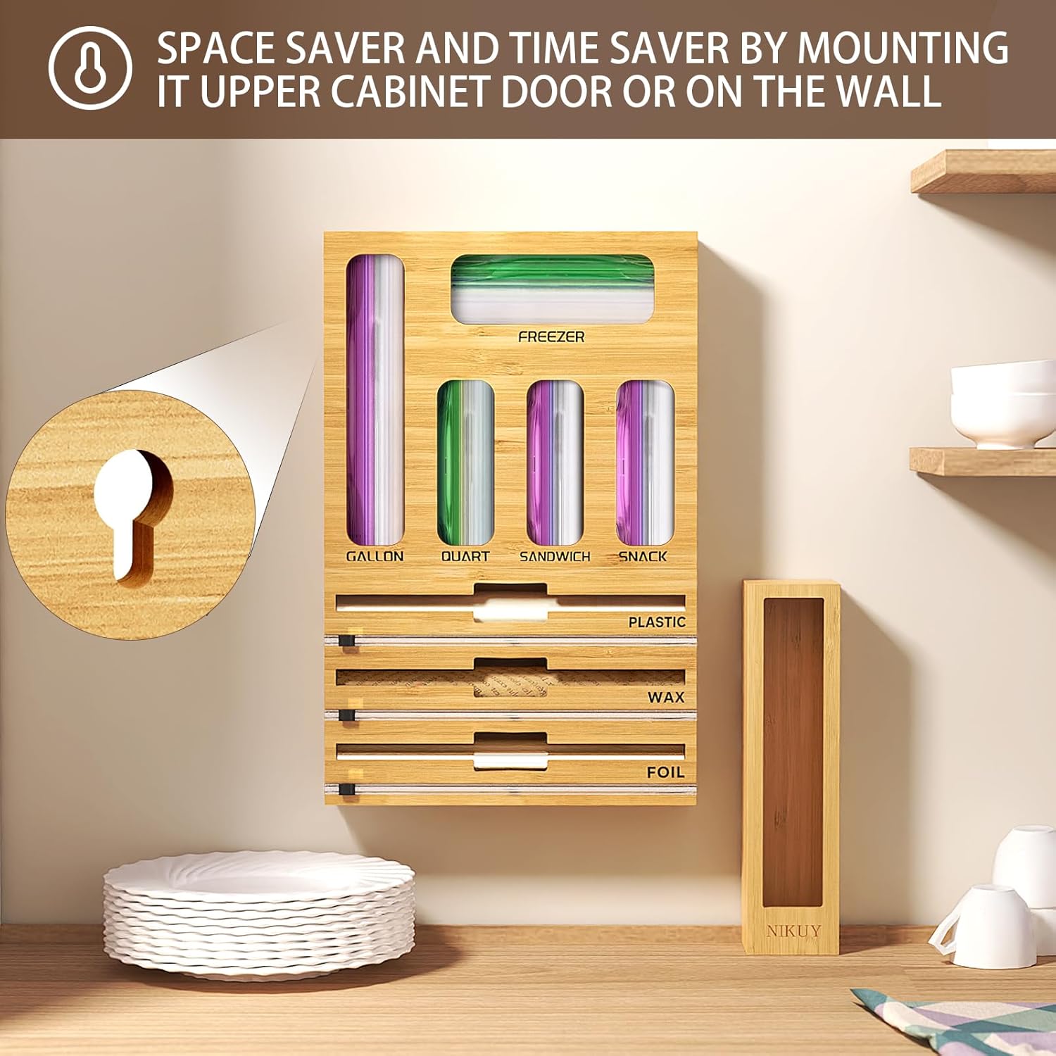 9 IN 1 Bamboo Foil and Plastic – Drawer Organizer Bamboo Bewertung und Preis