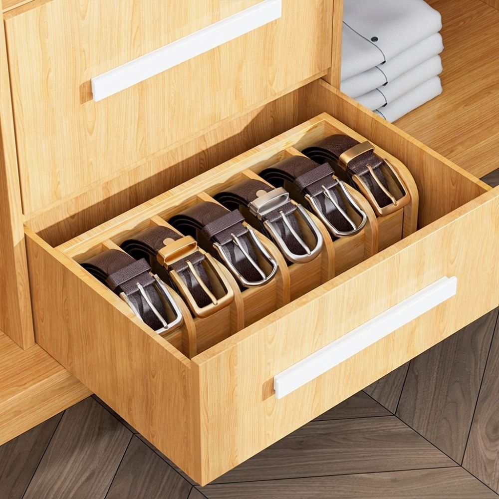 Bamboo Belt Organizer Space Sa – Drawer Organizer Bamboo Bewertung und Preis