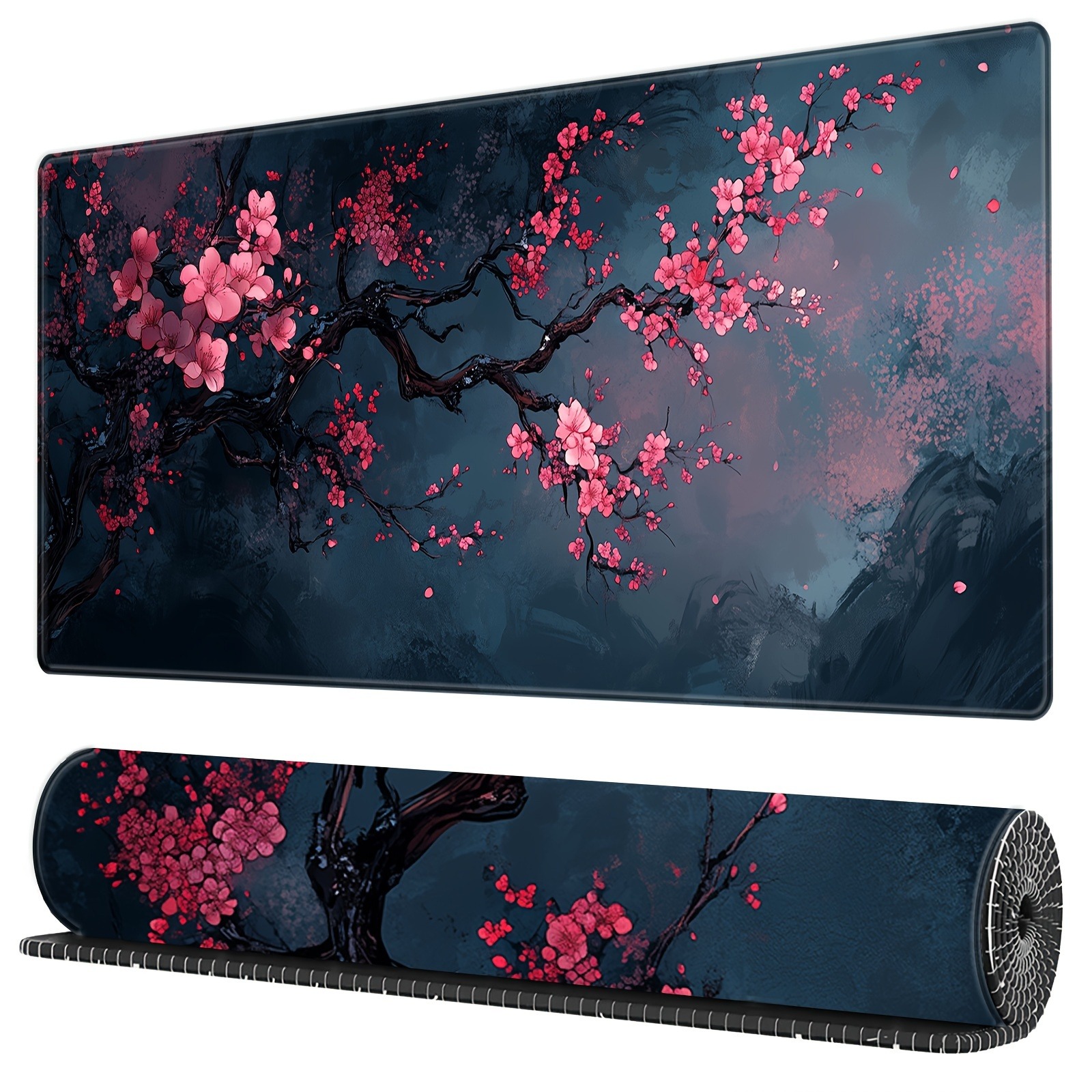 Night Cherry Blossom gaming mo – Desk Setup Carpet Bewertung und Preis