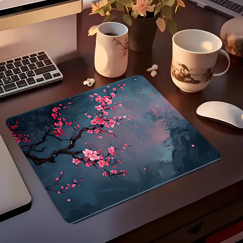 Night Cherry Blossom gaming mo – Desk Setup Carpet Bewertung und Preis