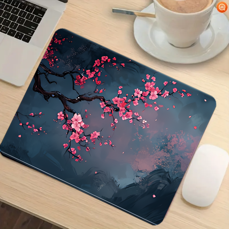 Night Cherry Blossom gaming mo – Desk Setup Carpet Bewertung und Preis