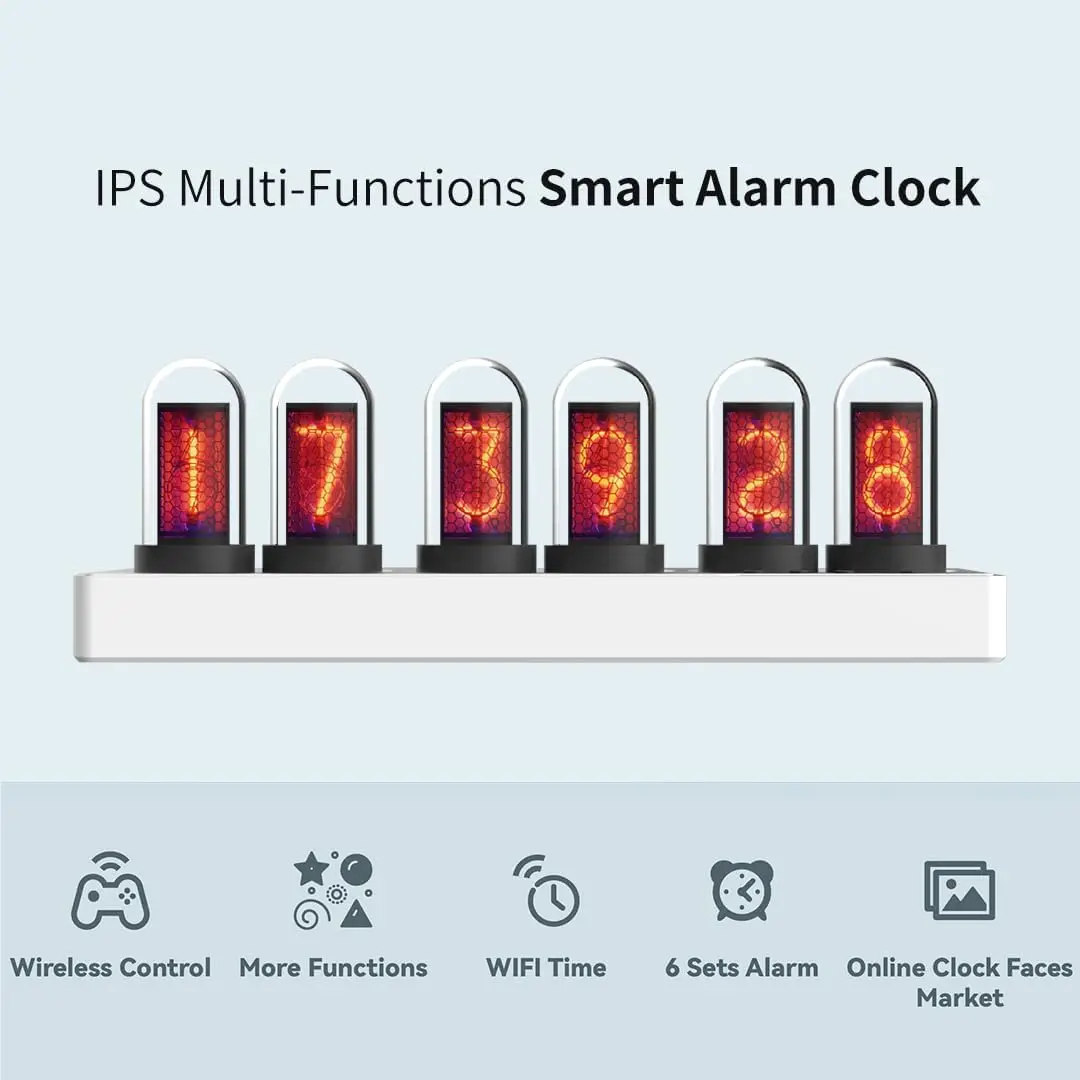 RGB Digital Alarm Clock, Nixie – Desk Setup Youtube Bewertung und Preis