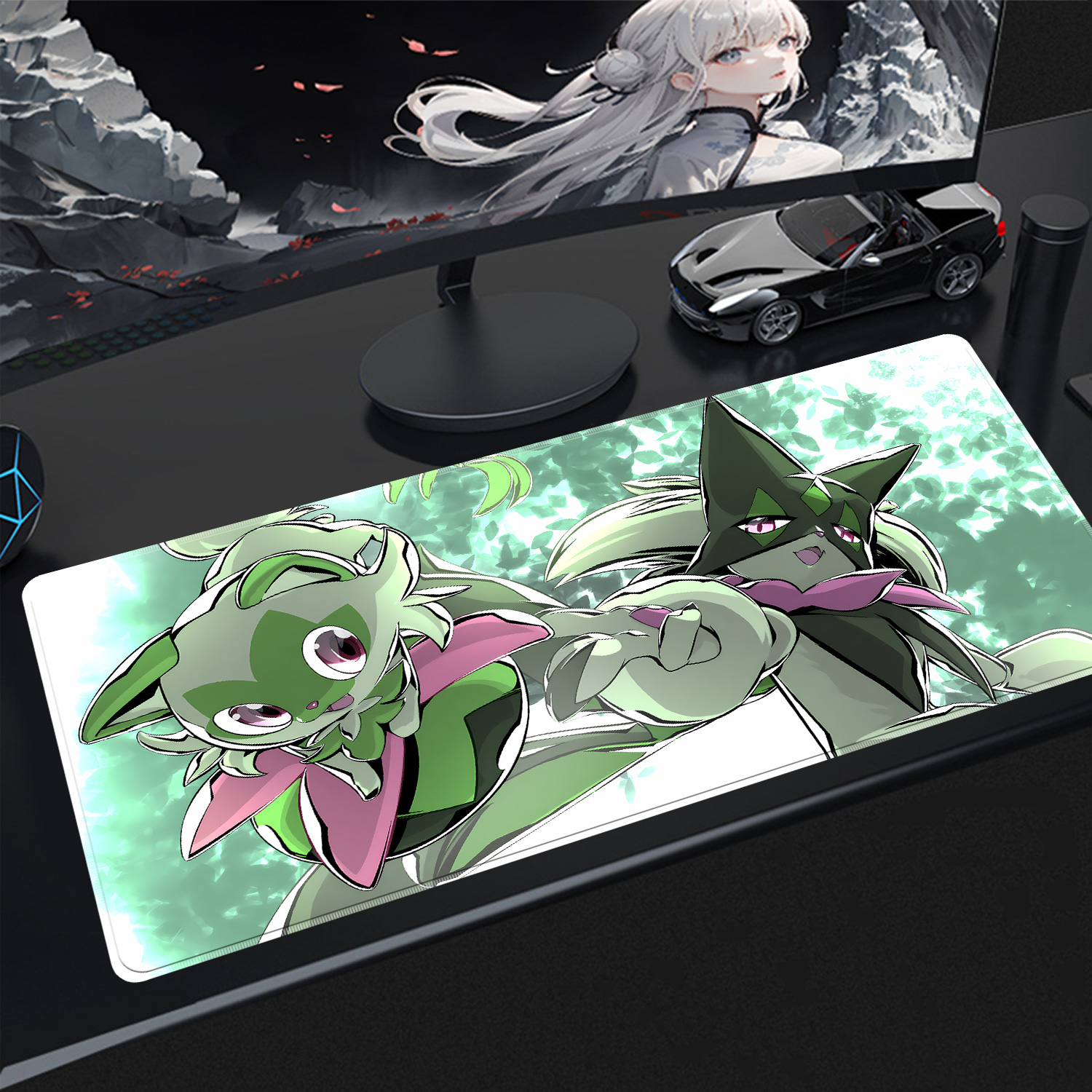 Kawaii Pokemon Meowscarada Gam – Desk Setup Carpet Bewertung und Preis
