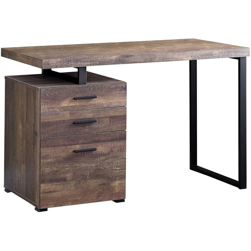 48 Reclaimed Wood Desk with Si – Desk Setup Or Set Up Bewertung und Preis