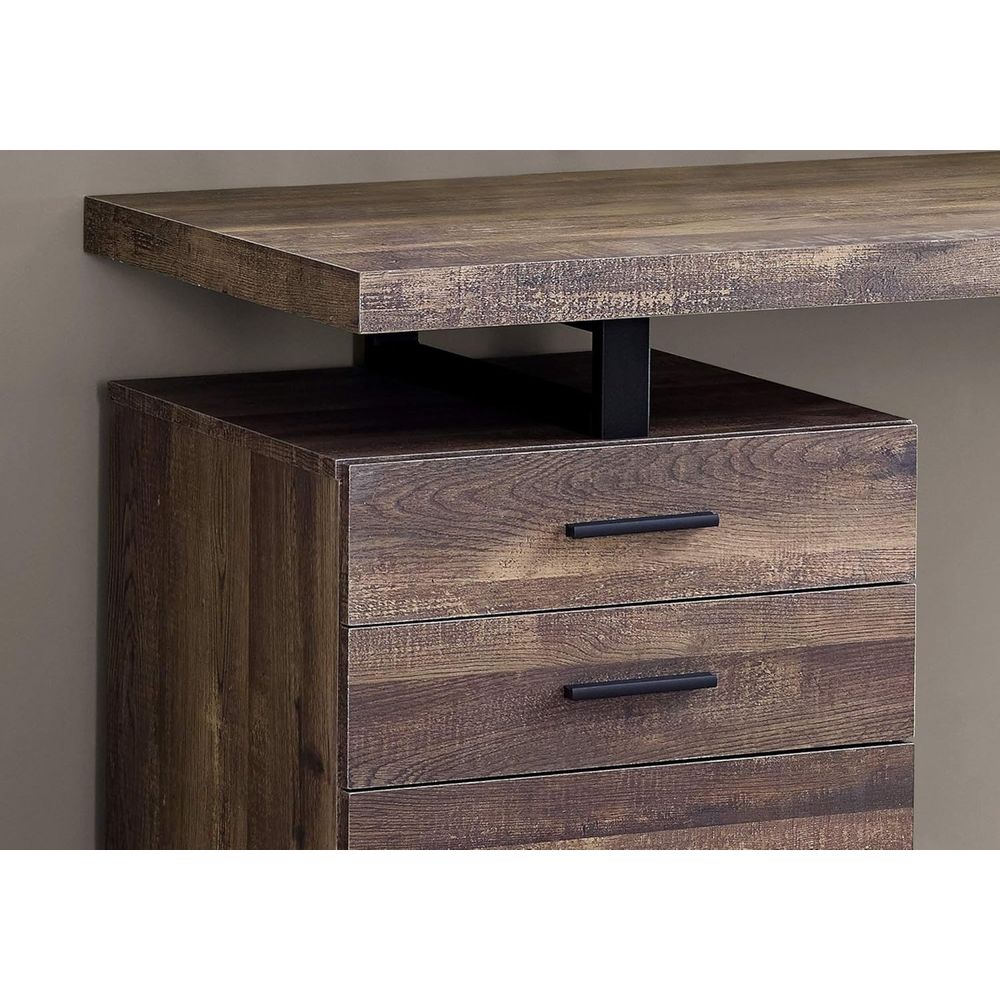 48 Reclaimed Wood Desk with Si – Desk Setup Or Set Up Bewertung und Preis