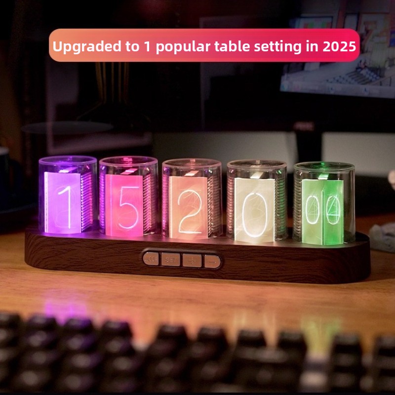 LED Nixie Tube Clock RGB Gamin – Desk Setup Youtube Bewertung und Preis