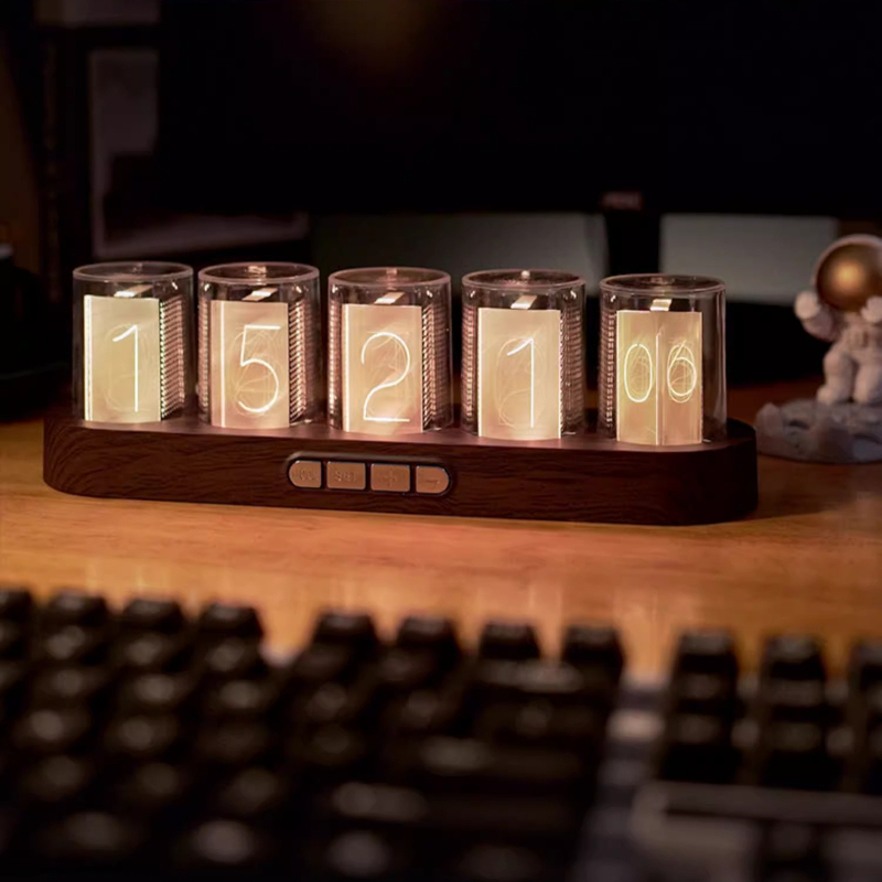 LED Nixie Tube Clock RGB Gamin – Desk Setup Youtube Bewertung und Preis