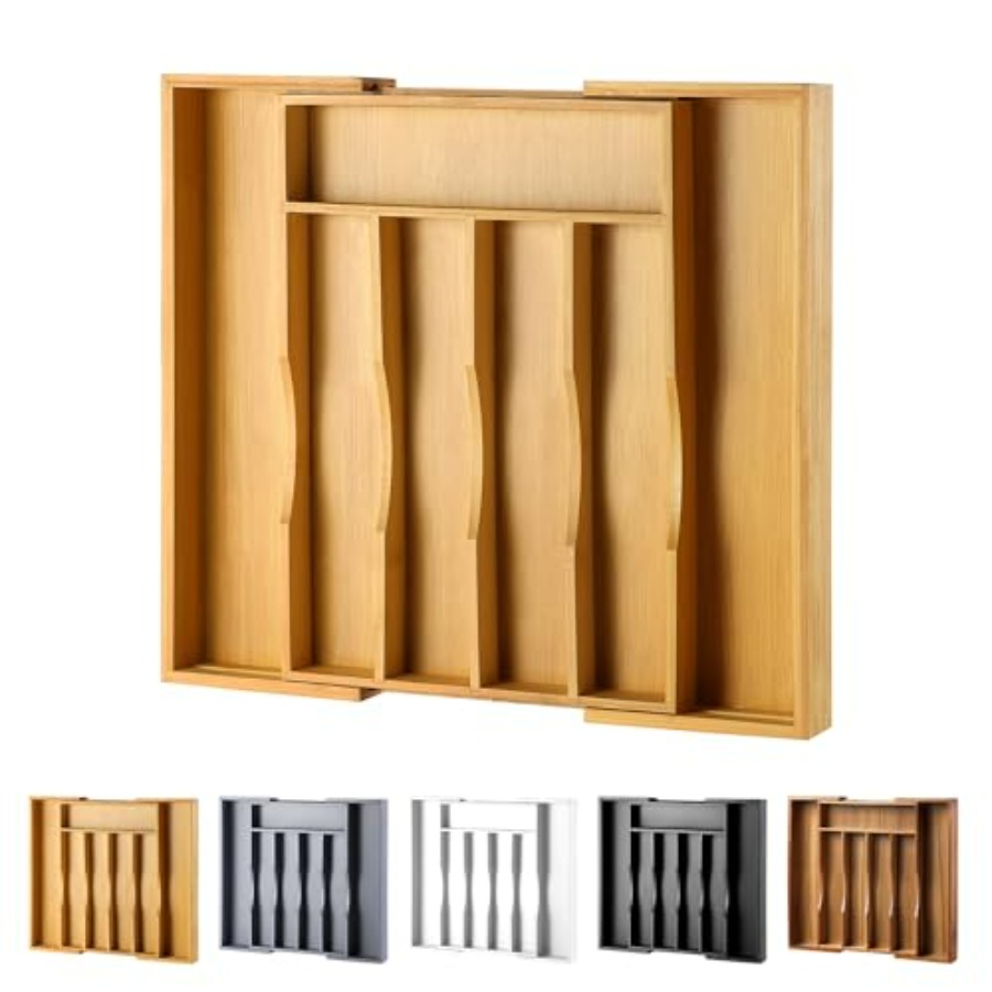 Expandable Bamboo Kitchen Draw – Drawer Organizer Bamboo Bewertung und Preis