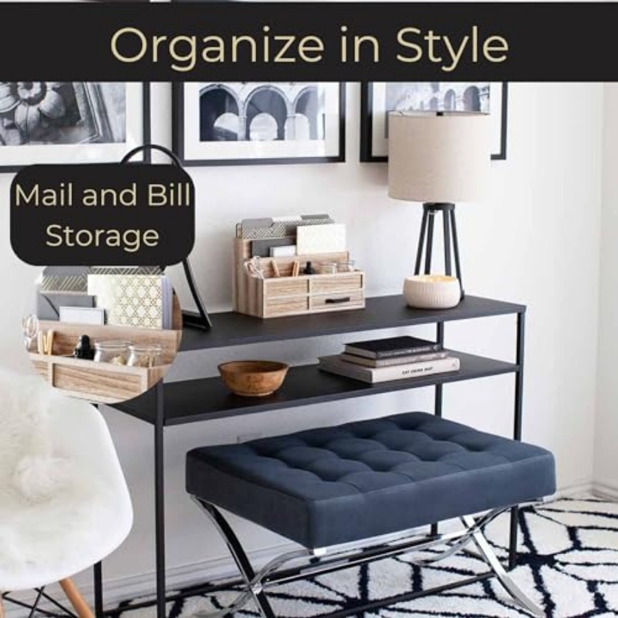 Mail Organizer with Drawer and – Drawer Organizer Bamboo Bewertung und Preis