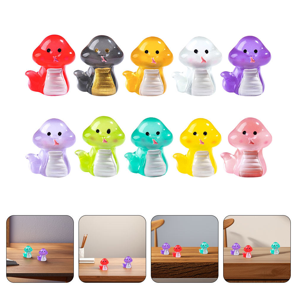 10Pcs Glow in The Dark Mini Sn – Desk Setup Diy Bewertung und Preis