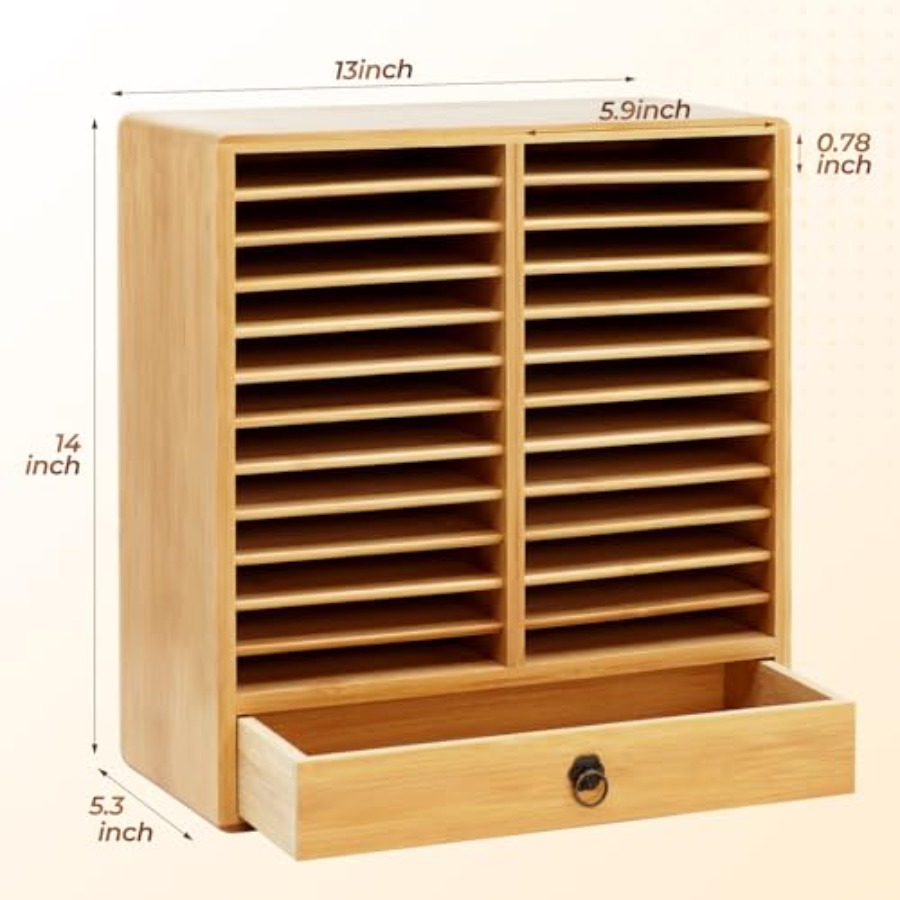 Marker Organizer for 216 Marke – Drawer Organizer Bamboo Bewertung und Preis