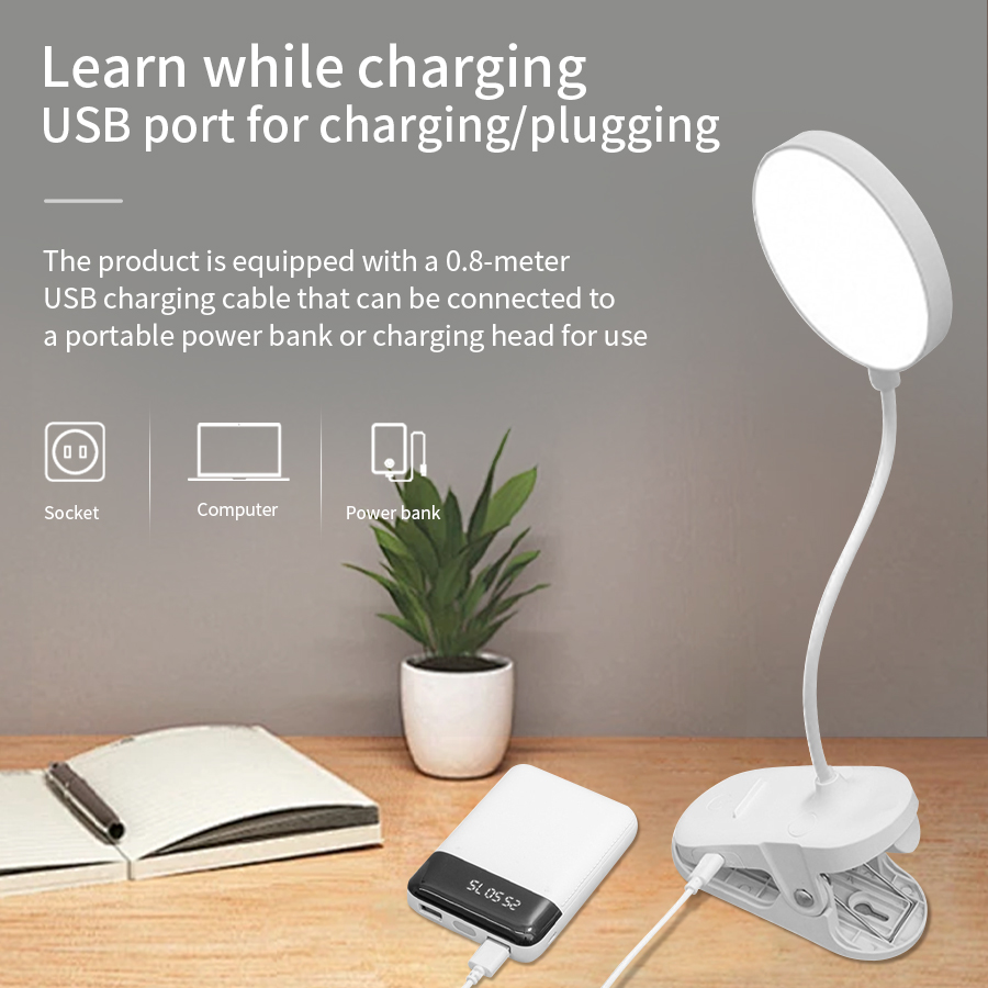 LED Clip Desk Lamp 360° Flexib – Led Desk Light Usb Bewertung und Preis