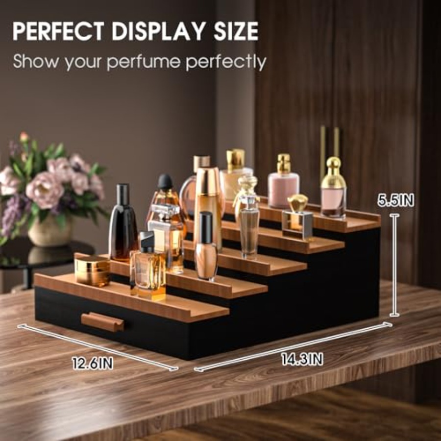 Cologne Organizer 5 Tier of El – Drawer Organizer Bamboo Bewertung und Preis