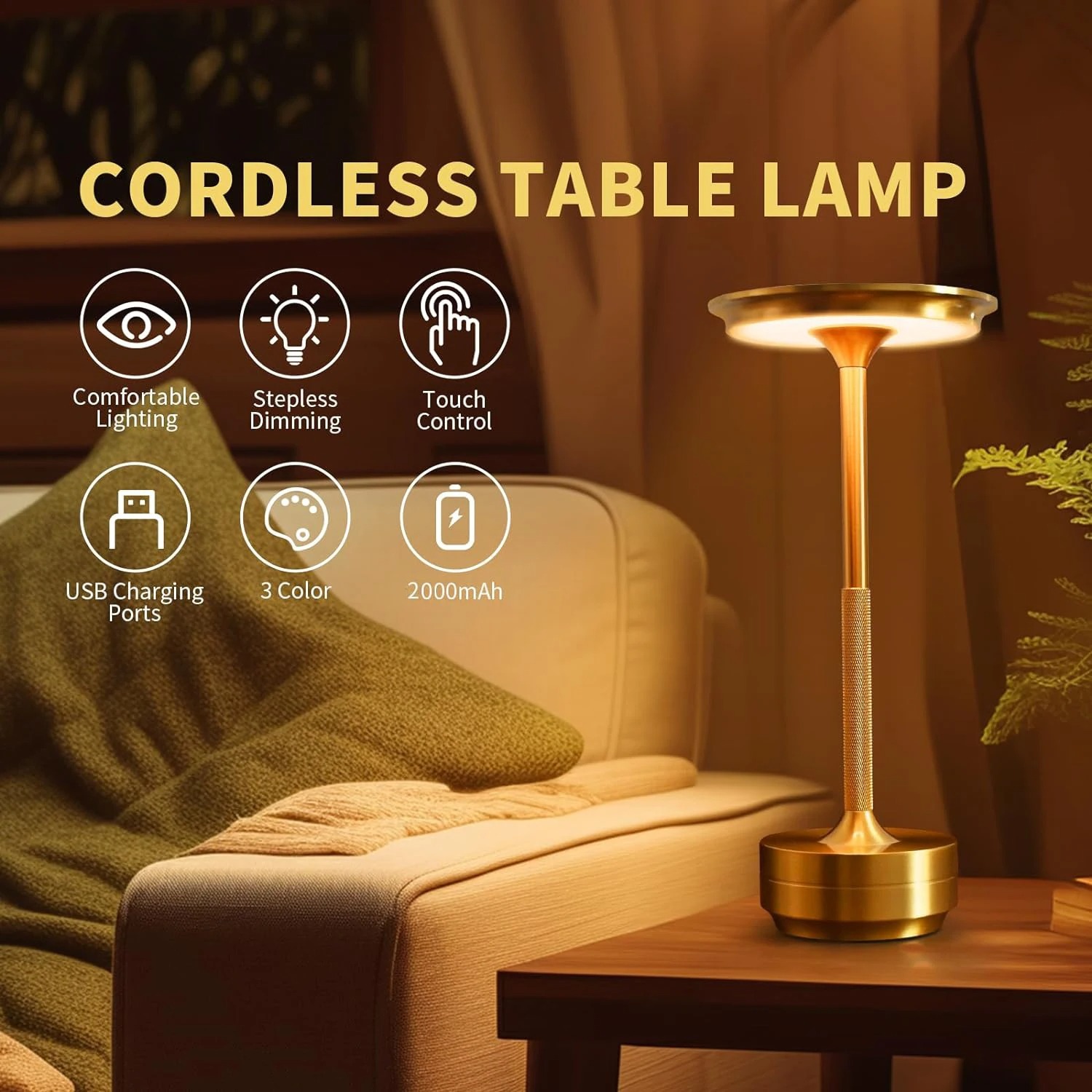 GGbingo Alloy Table Lamp Bedro – Led Desk Light Usb Bewertung und Preis