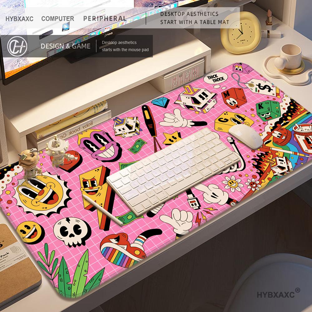 HYBXAXC Graffiti Mausepad Rug  – Desk Setup Diy Bewertung und Preis