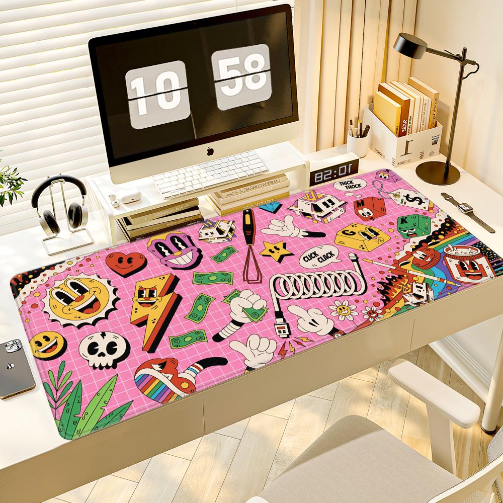 HYBXAXC Graffiti Mausepad Rug  – Desk Setup Diy Bewertung und Preis
