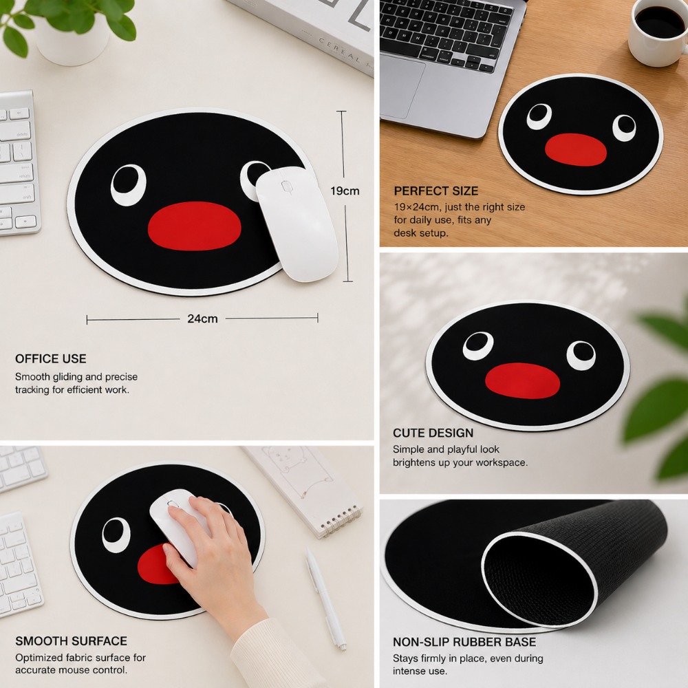 Cute Penguin Expression Mouse  – Desk Setup Carpet Bewertung und Preis