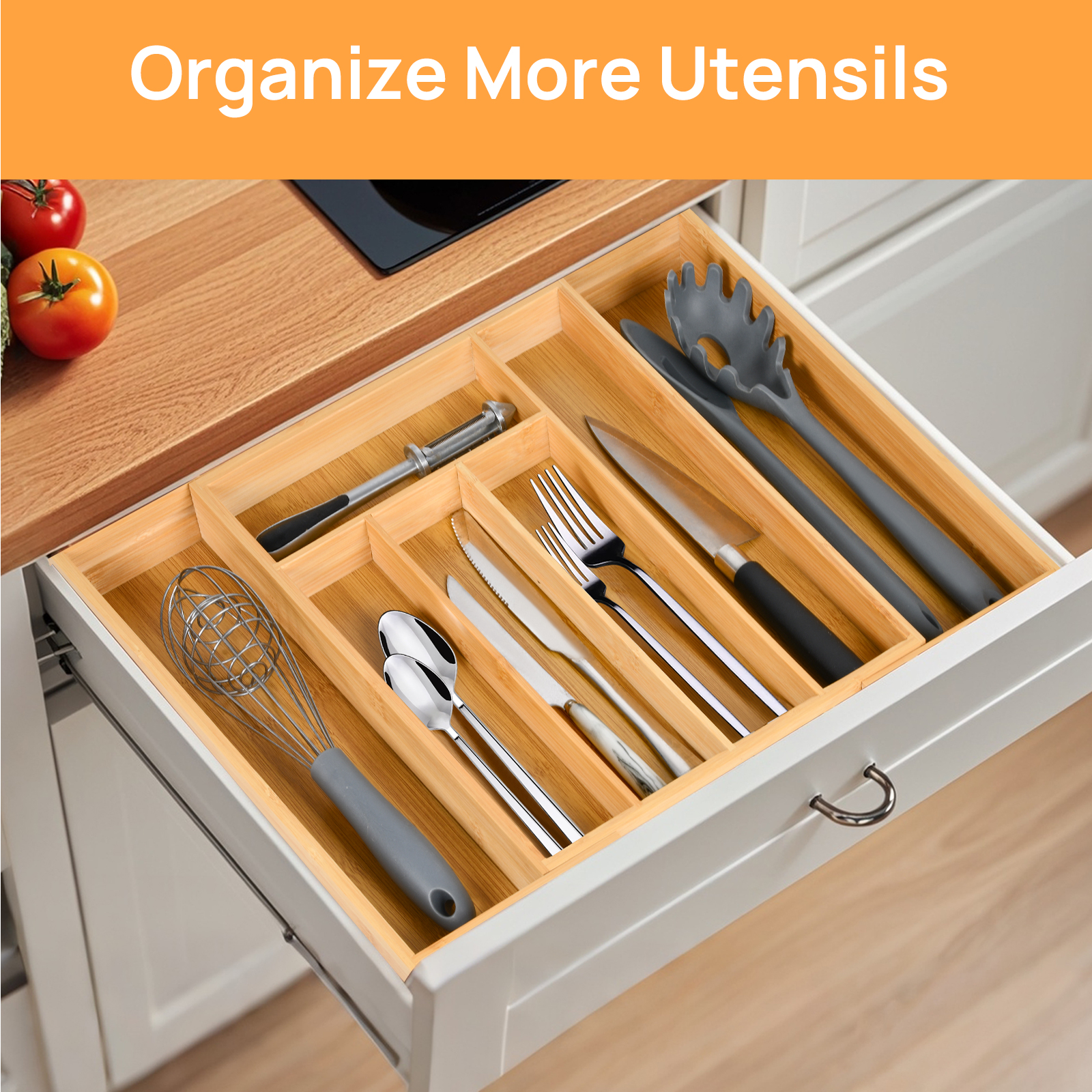 Bamboo Kitchen Drawer Organize – Drawer Organizer Bamboo Bewertung und Preis