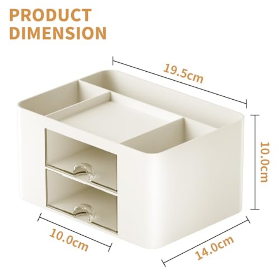 Pen Organizer with 2 Drawer, M – Drawer Organizer Bamboo Bewertung und Preis