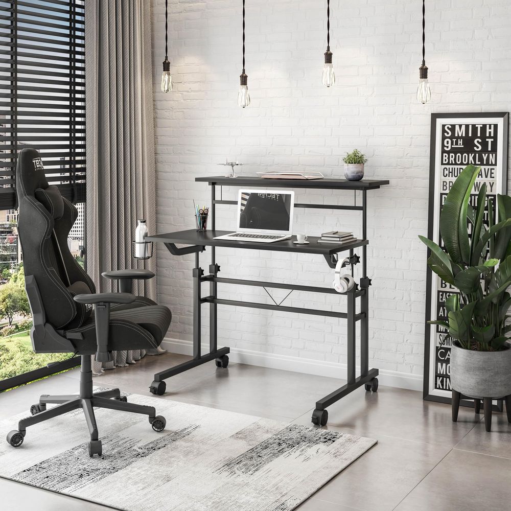 Standing Desk, TwoTier Height  – Desk Setup Or Set Up Bewertung und Preis