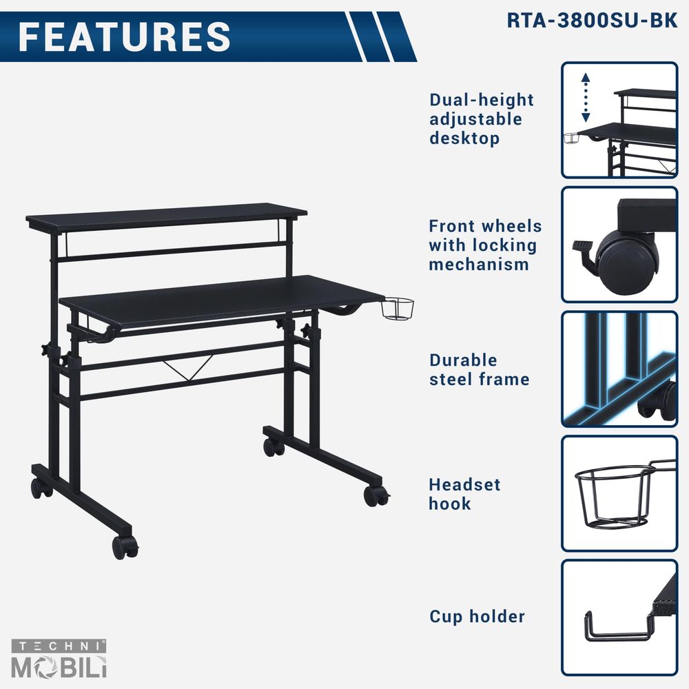 Standing Desk, TwoTier Height  – Desk Setup Or Set Up Bewertung und Preis