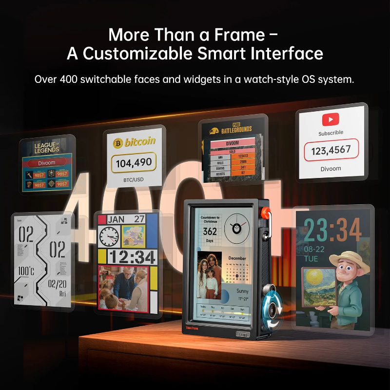 Divoom Times Frame Smart 4K HD – Desk Setup Diy Bewertung und Preis