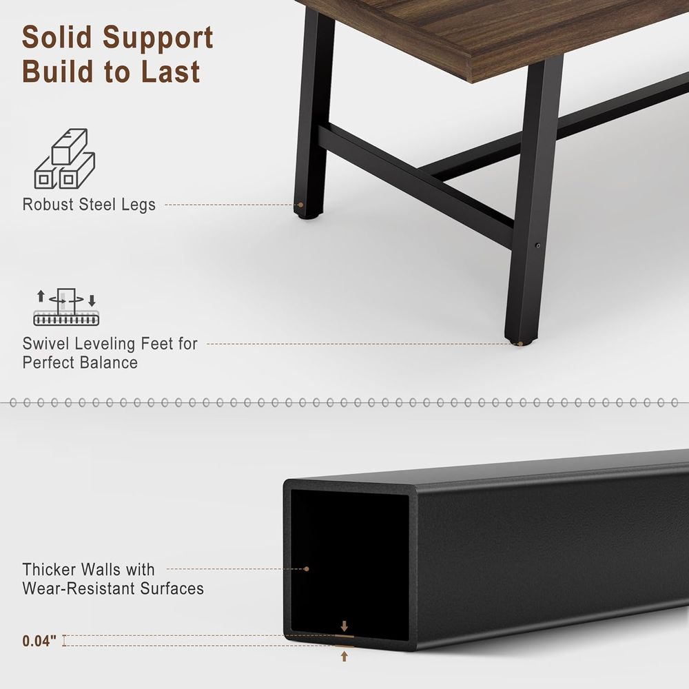 Extra Long Industrial-Style Ru – Desk Setup Or Set Up Bewertung und Preis